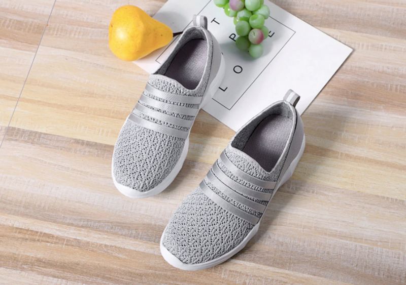 Alina Dames Slip-on Schoenen - Zwart