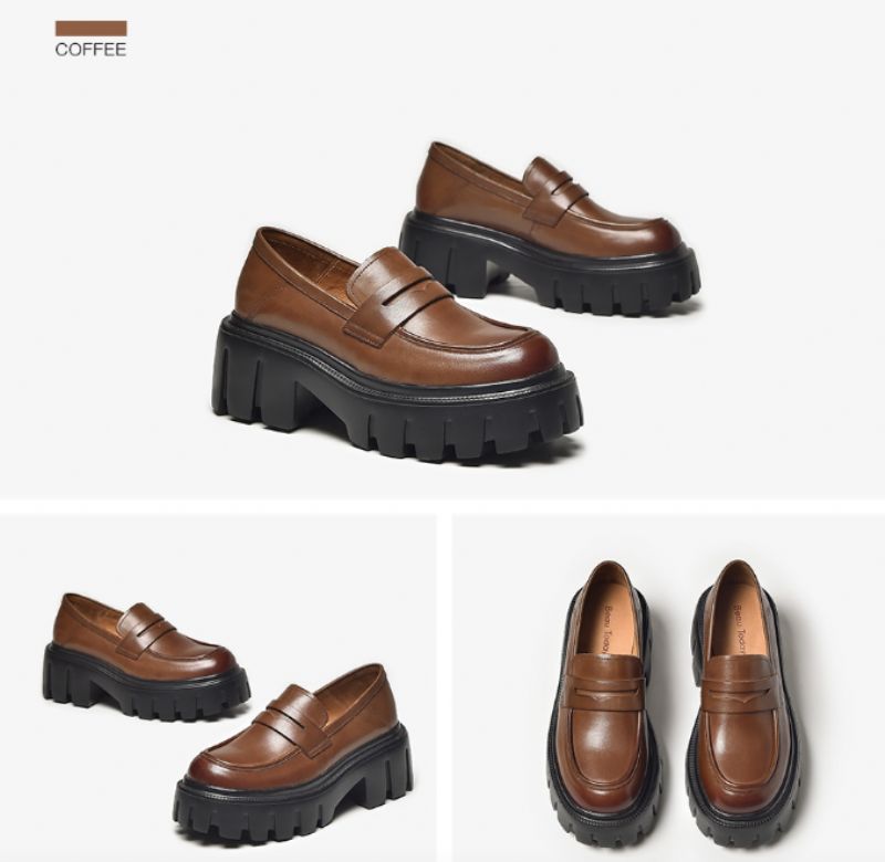 Alison Dames Platform Schoenen - Zwart
