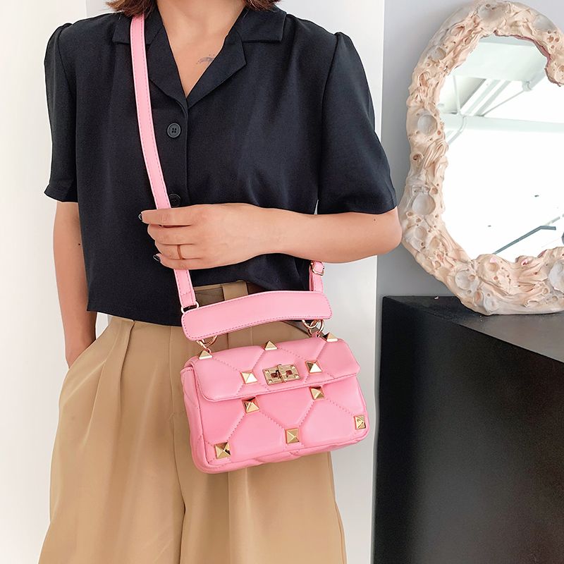 Alix Dames Kunstleren Crossbody Handtas - Zwart