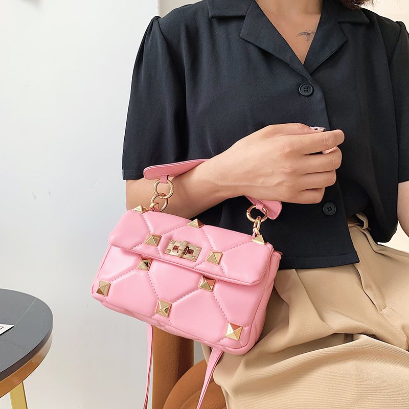 Alix Dames Kunstleren Crossbody Handtas - Zwart