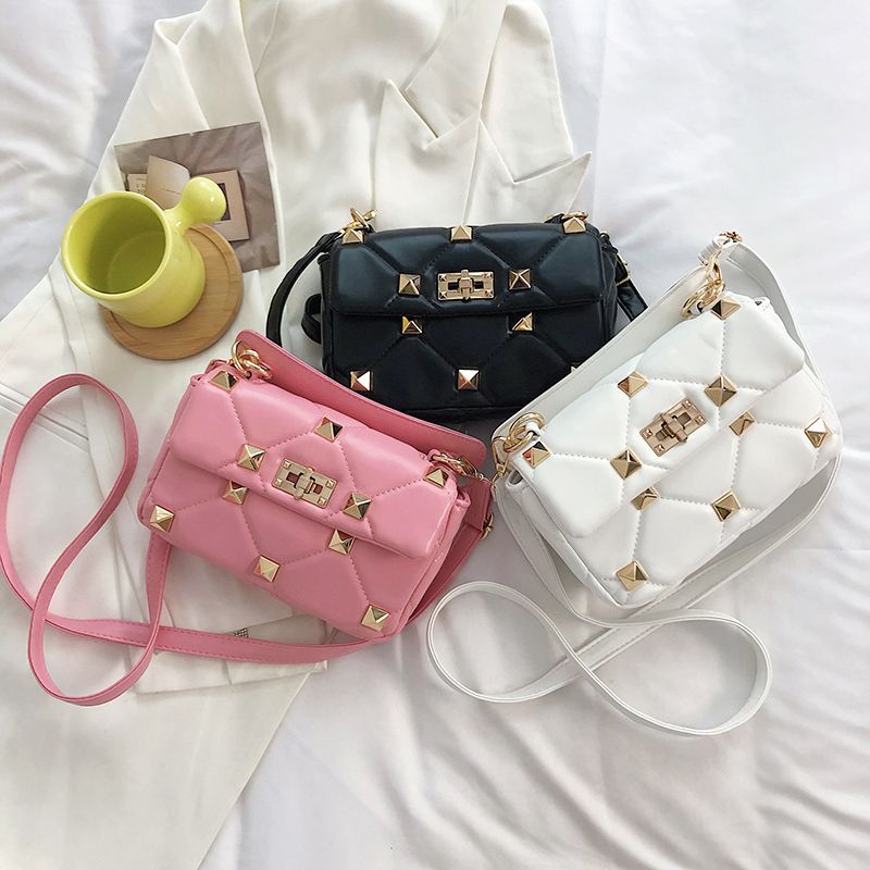 Alix Dames Kunstleren Crossbody Handtas - Zwart