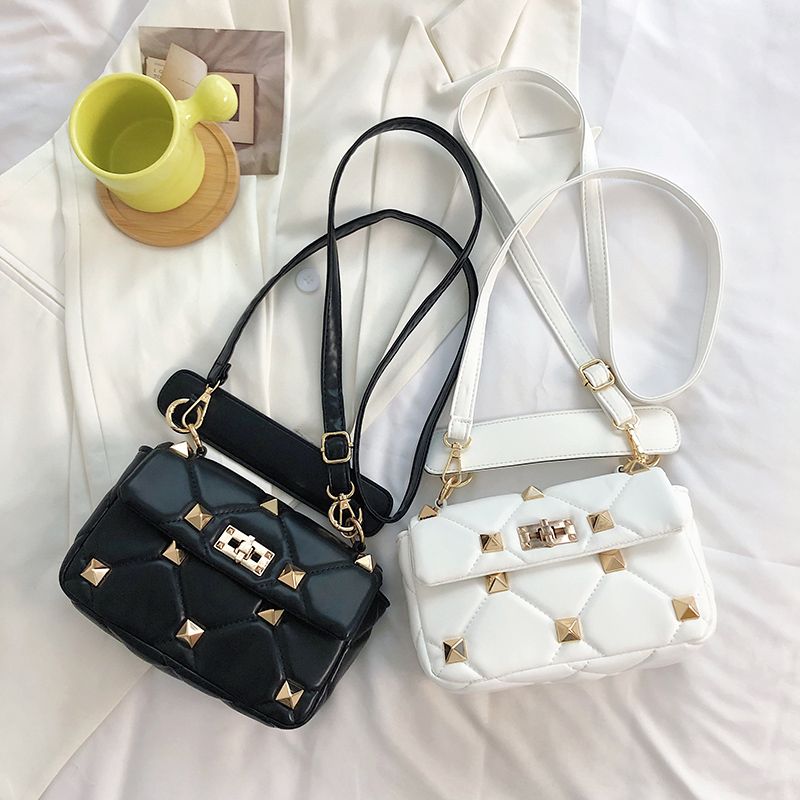Alix Dames Kunstleren Crossbody Handtas - Zwart