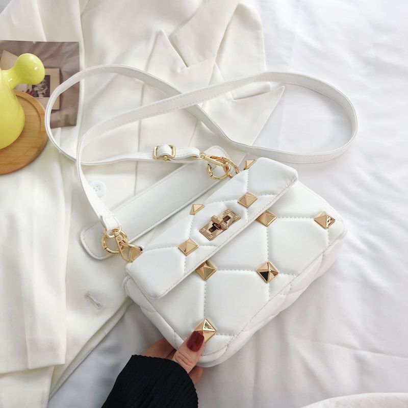 Alix Dames Kunstleren Crossbody Handtas - Zwart