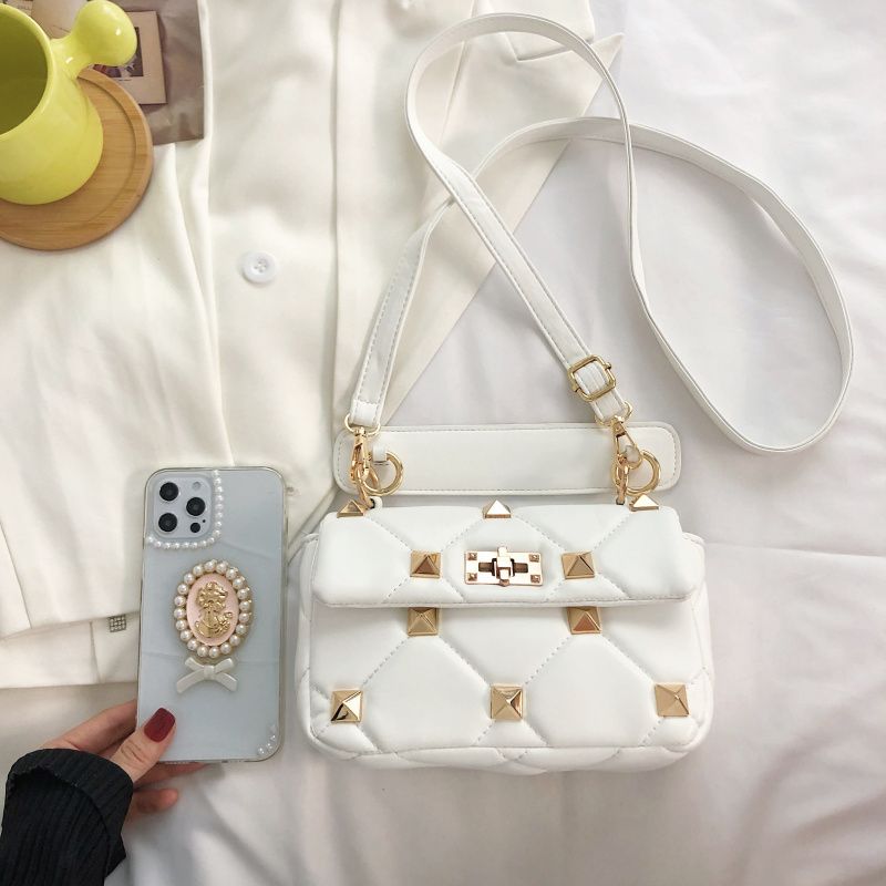 Alix Dames Kunstleren Crossbody Handtas - Zwart
