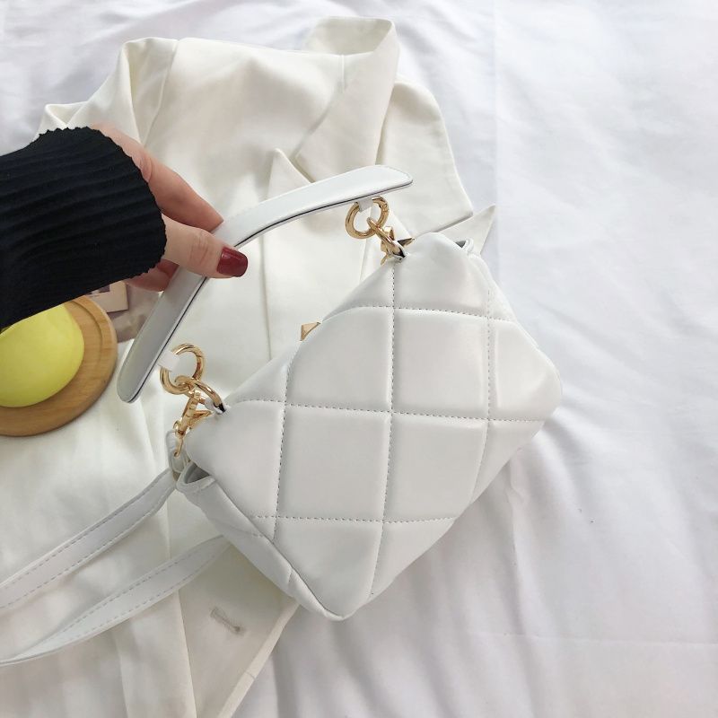 Alix Dames Kunstleren Crossbody Handtas - Zwart
