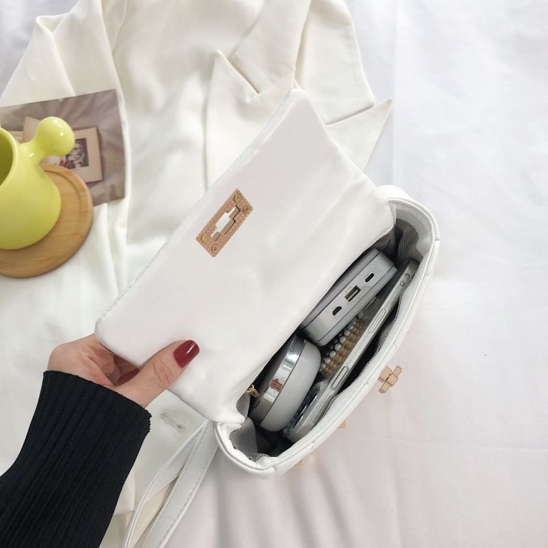 Alix Dames Kunstleren Crossbody Handtas - Zwart