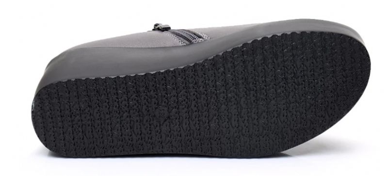 Alix Dames Lente Herfst Slip-on Platform Schoenen - Grijs
