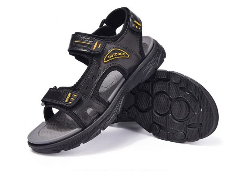 Alli Heren Outdoor Sandaal - Zwart