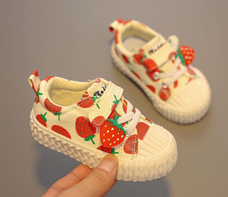 Ally Meisjes Casual Sneaker - Rood