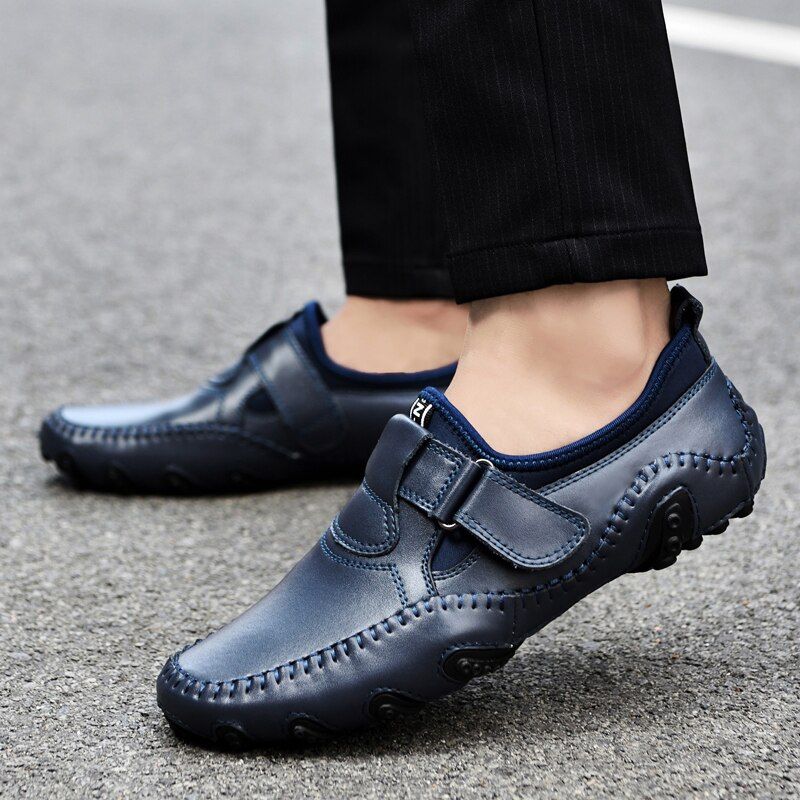 Allyn Heren Loafers Casual Schoenen - Blauw