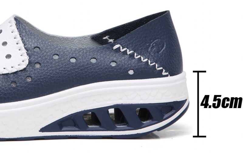 Alma Dames Loafer Schoenen - Blauw