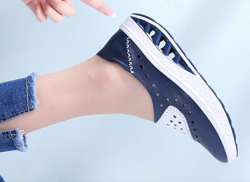 Alma Dames Loafer Schoenen - Blauw