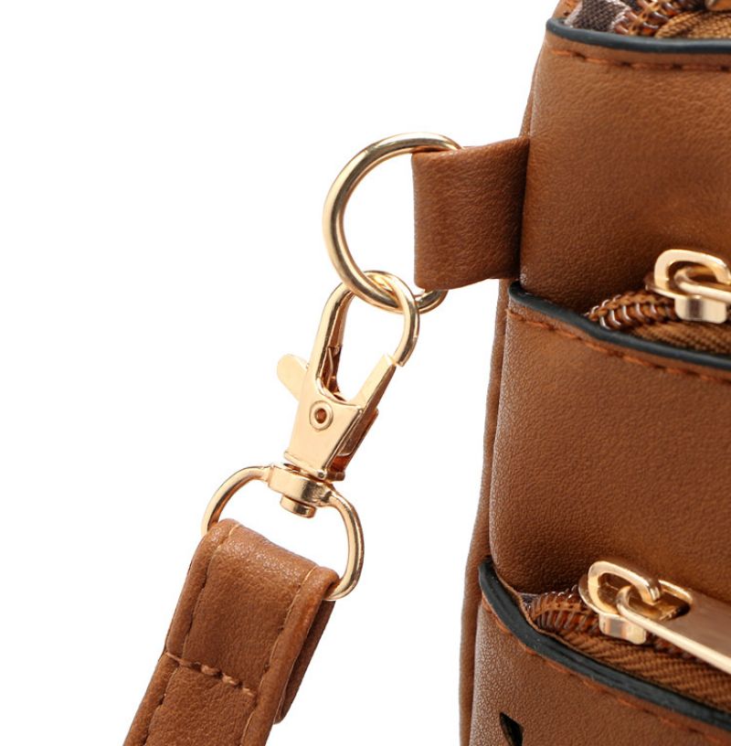 Almeda Dames Handtas - Khaki