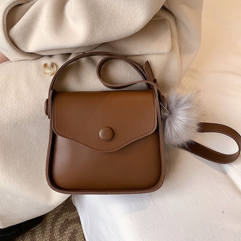 Almeda Dames Mini Kunstleren Crossbody Handtas - Zwart
