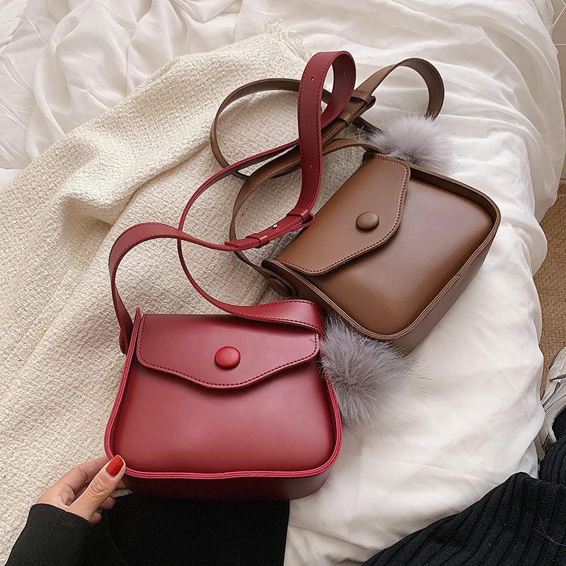 Almeda Dames Mini Kunstleren Crossbody Handtas - Zwart