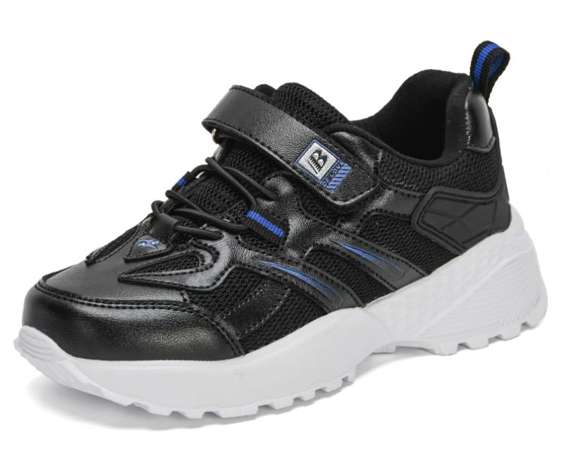 Almedy Jongens Casual Sneaker - Zwart