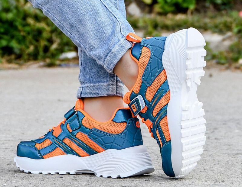 Almedy Jongens Casual Sneaker - Zwart