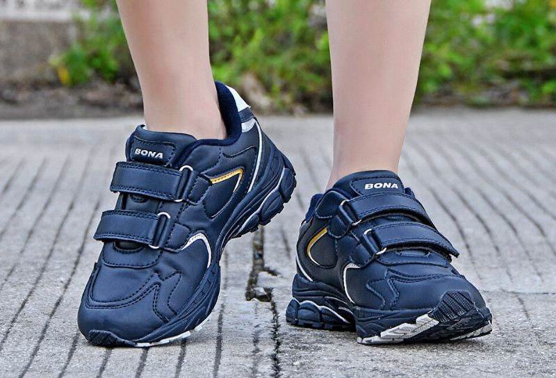 Almeida Jongens Klassieke Sneaker - Zwart