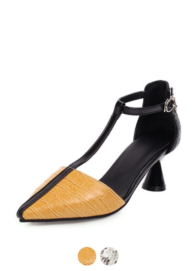 Almeja Dames Retro Fashion Pump Schoenen
