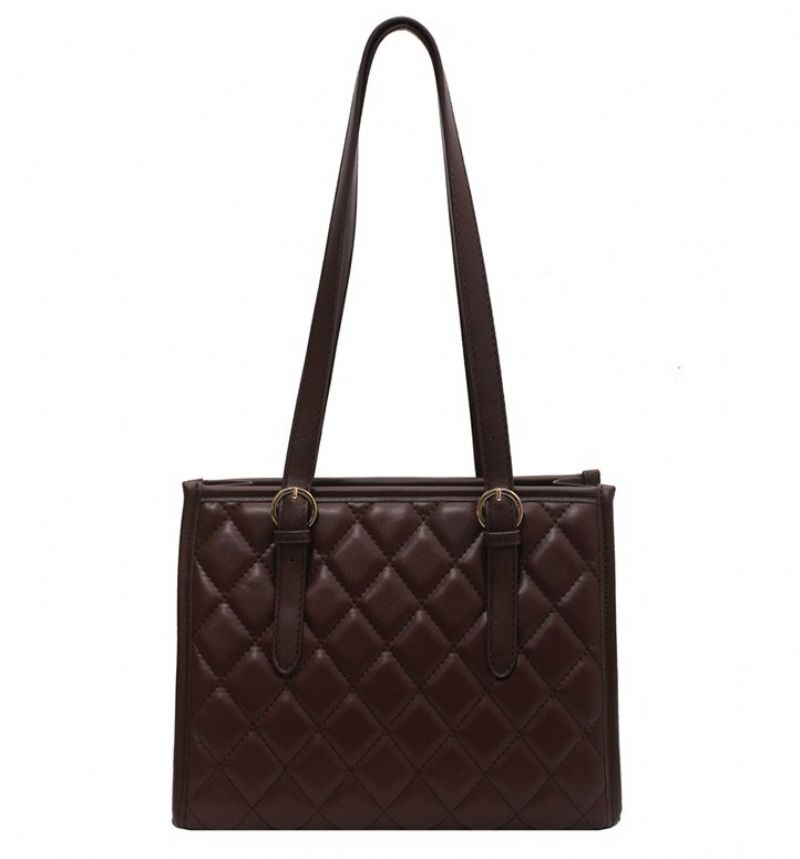 Almendra Dames Luxe Handtas - Koffie