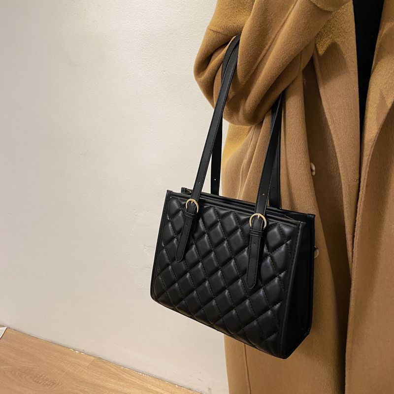 Almendra Dames Luxe Handtas - Koffie