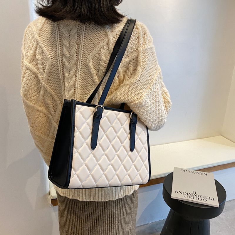 Almendra Dames Luxe Handtas - Koffie