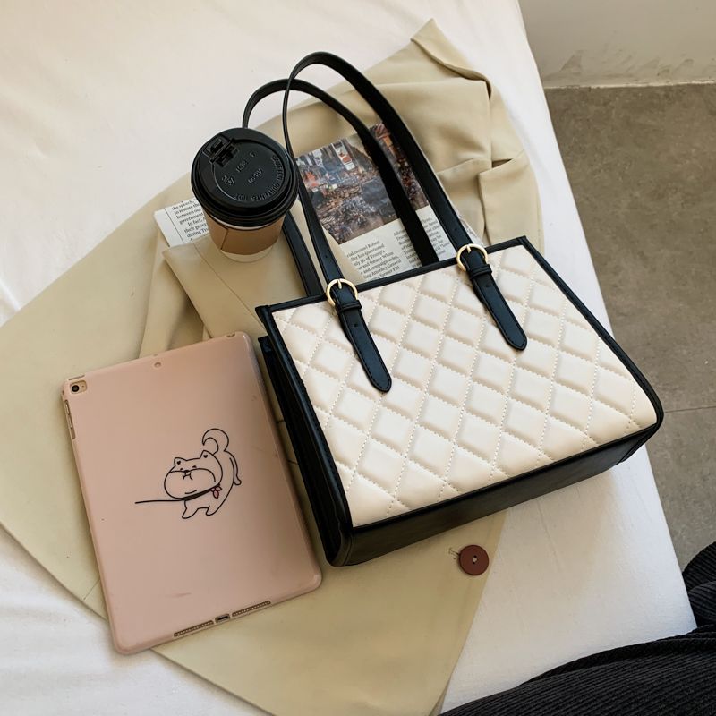 Almendra Dames Luxe Handtas - Koffie