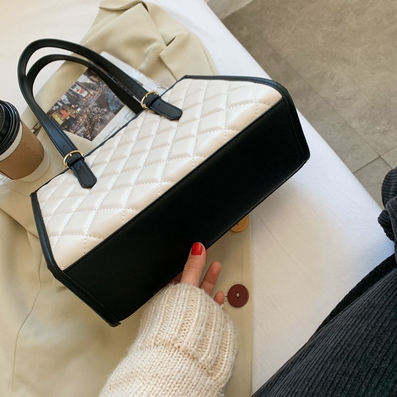 Almendra Dames Luxe Handtas - Koffie