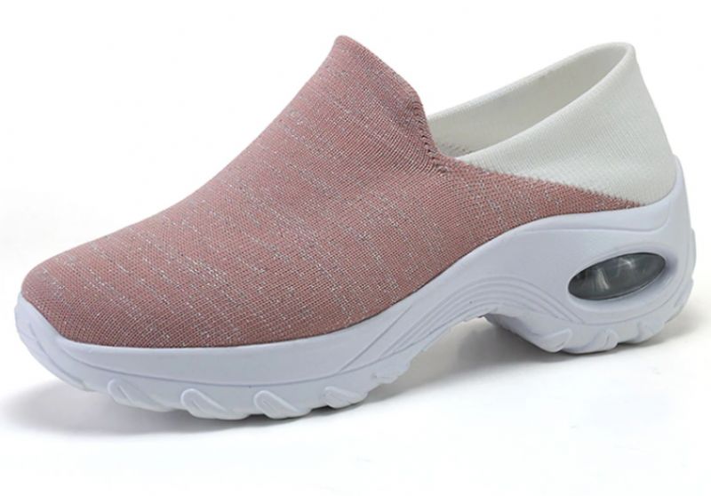 Alodi Dames Sneaker Slip-on Zwarte Schoenen - Zwart