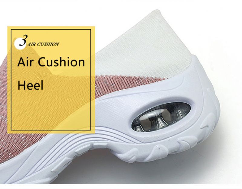Alodi Dames Sneaker Slip-on Zwarte Schoenen - Zwart