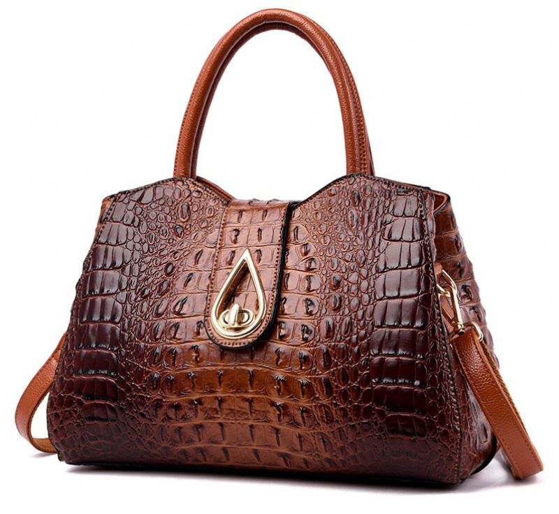 Alondra Dames Grote Luxe Designer Handtas - Geel