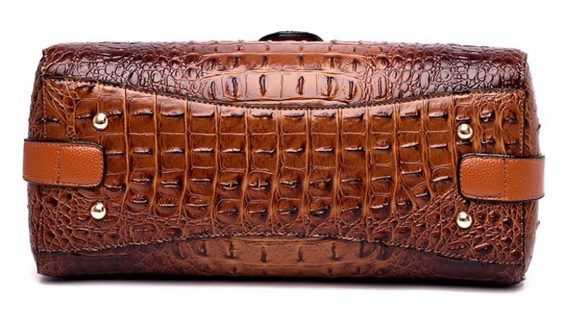 Alondra Dames Grote Luxe Designer Handtas - Geel