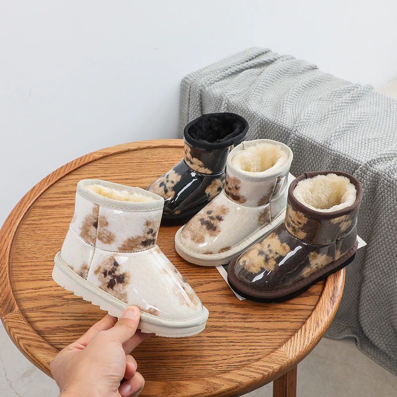 Alondra Snow Laarzen Voor Meisjes - Beige Bont