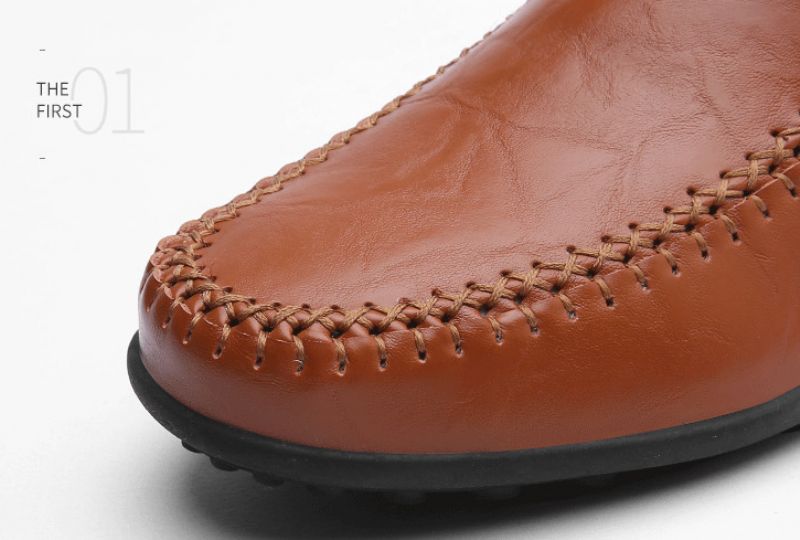 Alonso Heren Loafers Casual Schoenen - Zwart