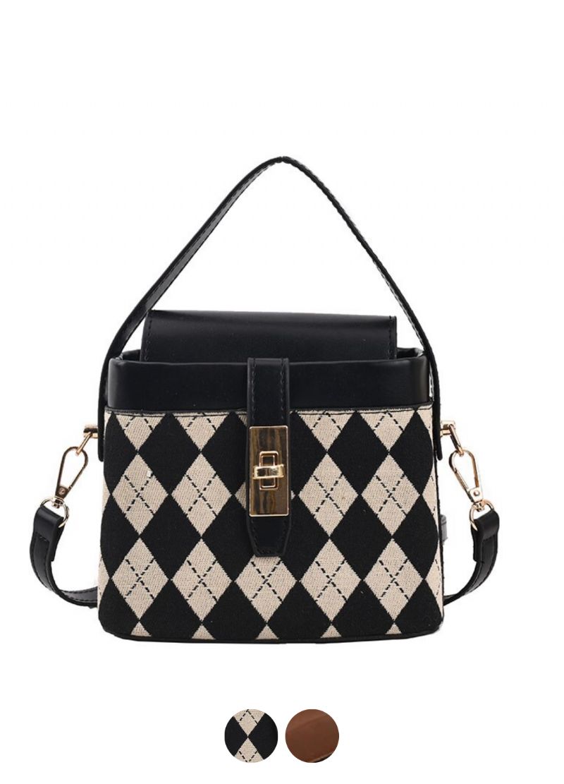 Alpe Dames Mini Leren Crossbody Handtas