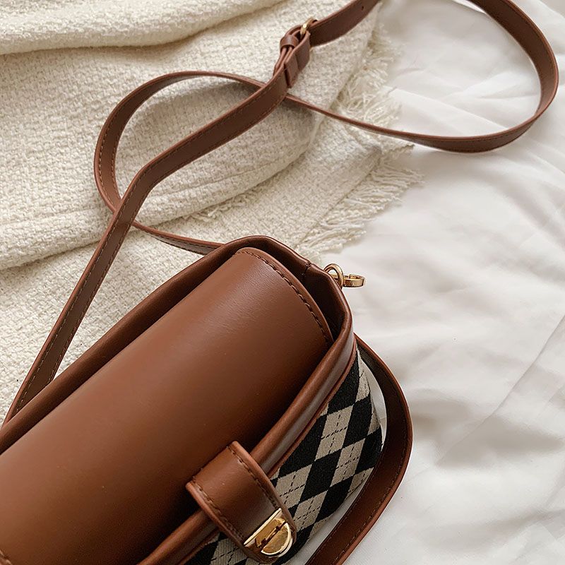 Alpe Dames Mini Leren Crossbody Handtas - Zwart