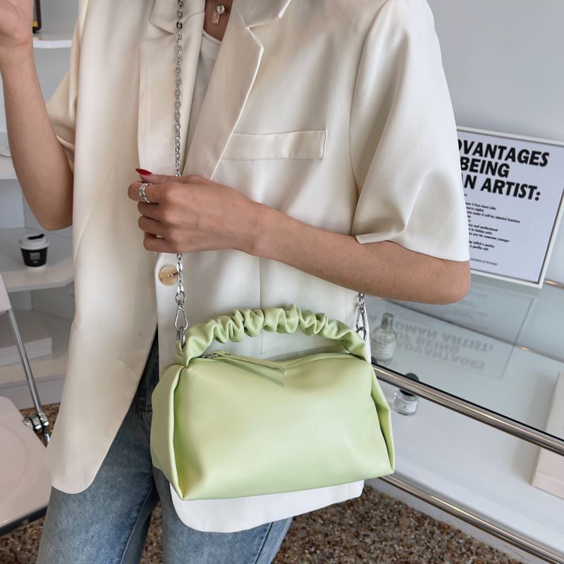 Alpes Dames Kleine Leren Crossbody Handtas - Zwart