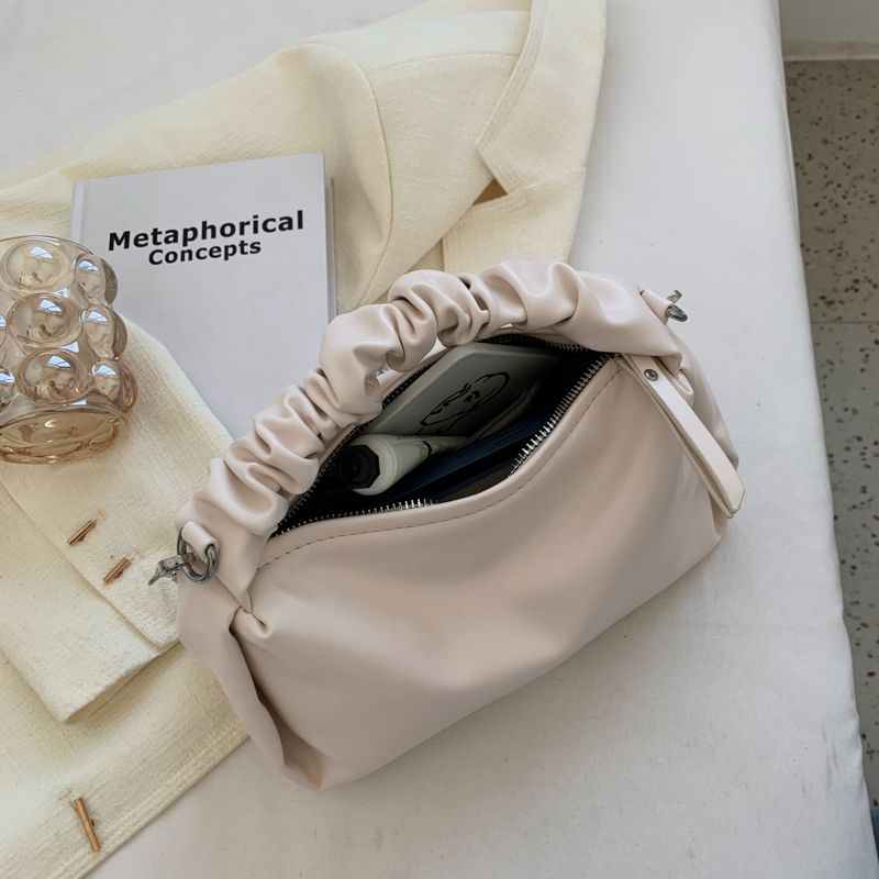 Alpes Dames Kleine Leren Crossbody Handtas - Zwart