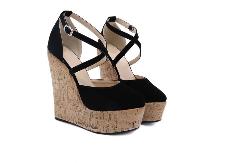 Alquila Wedges - Zwart