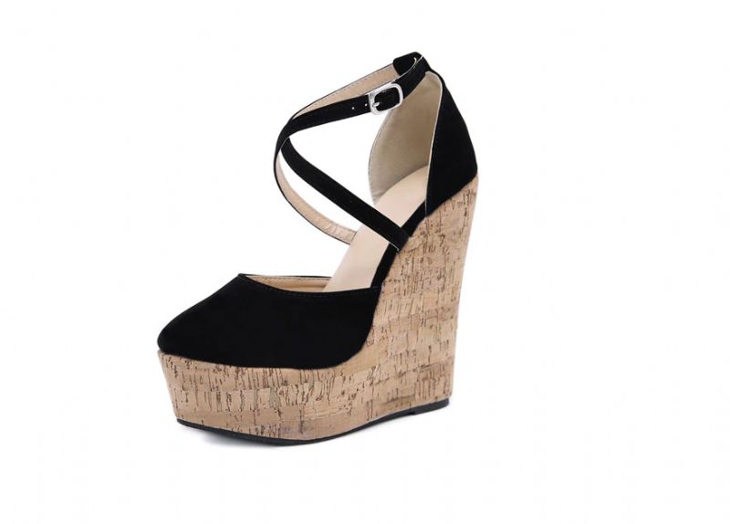 Alquila Wedges - Zwart