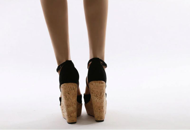 Alquila Wedges - Zwart
