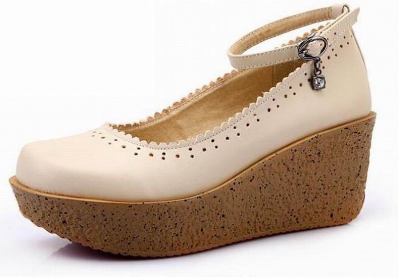 Altamira Dames Wedge Platform Schoenen - Khaki