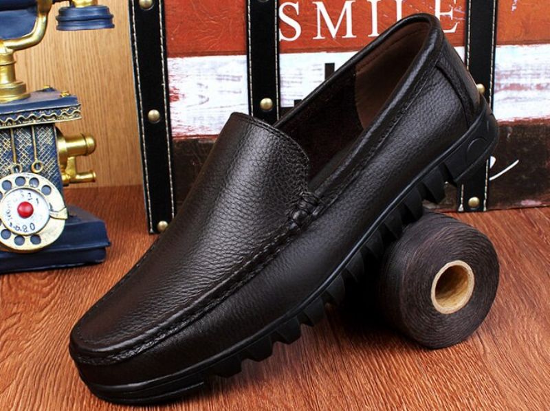 Alves Heren Loafers Casual Schoenen - Zwart