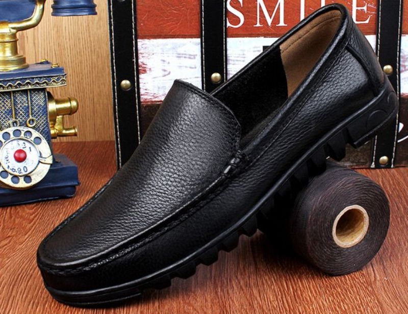 Alves Heren Loafers Casual Schoenen - Zwart