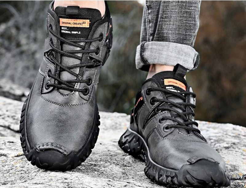 Alvin Heren Wandelschoenen - Grijs