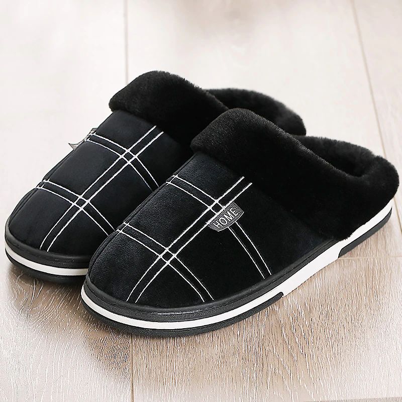 Alvis Heren Winter Pantoffels - Grijs