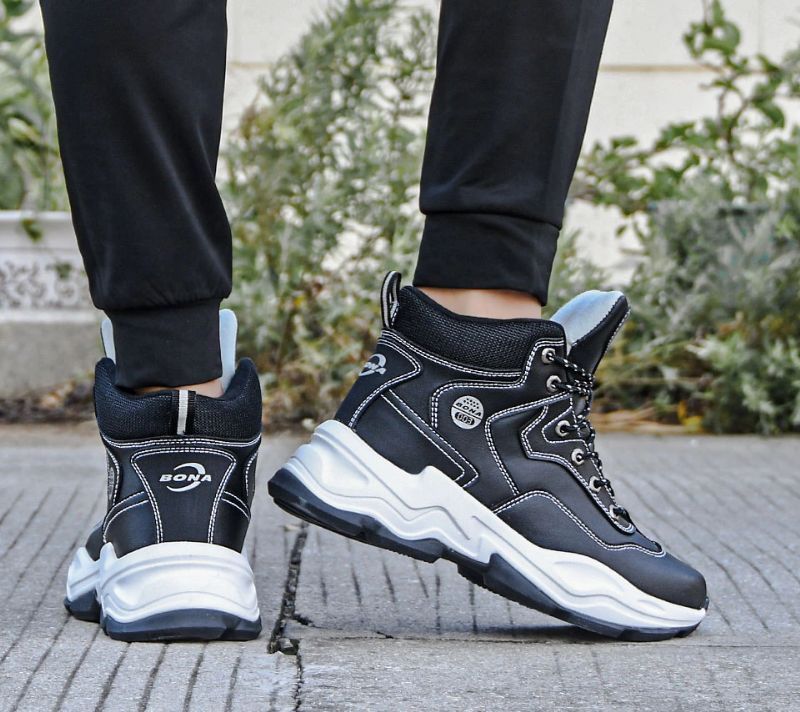 Alyn Heren Casual Sneakers - Zwart