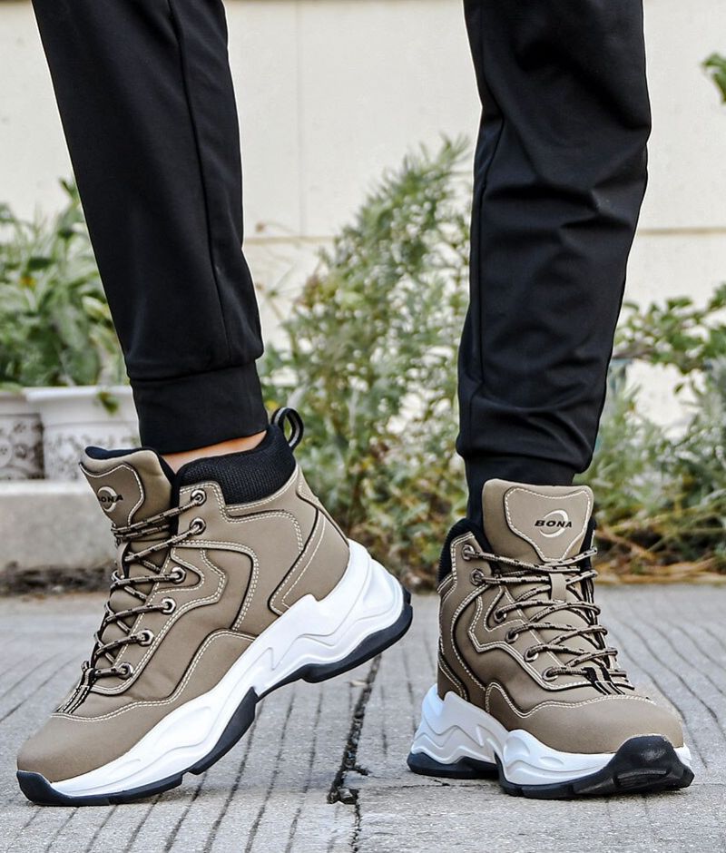 Alyn Heren Casual Sneakers - Zwart