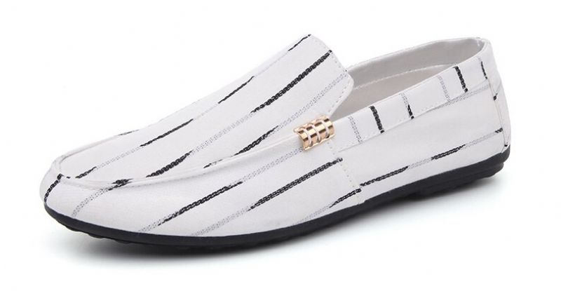 Amadeo Heren Loafers Casual Schoenen - Zwart