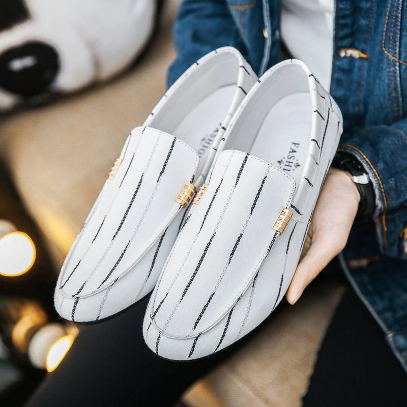 Amadeo Heren Loafers Casual Schoenen - Zwart
